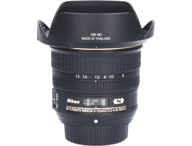 Tweedehands Nikon AF-S 8-15mm f/3.5-4.5E ED Fisheye CM4240