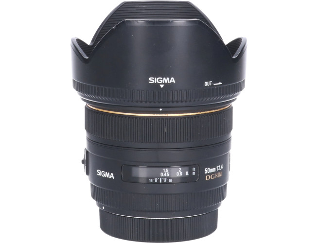 Tweedehands Sigma 50mm f/1.4 EX DG HSM Canon-AF CM4266