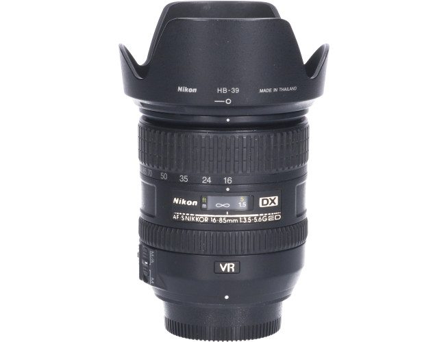Tweedehands Nikon AF-S 16-85mm f/3.5-5.6G ED VR DX CM4275
