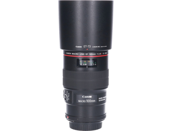 Tweedehands Canon EF 100mm f/2.8L IS Macro USM CM4313