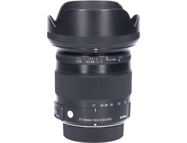 Tweedehands Sigma 17-70mm f/2.8-4.0 DC OS HSM Macro Contemporary Nikon CM4323