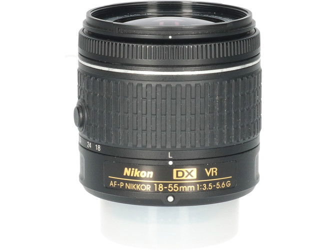 Tweedehands Nikon AF-P DX 18-55mm f/3.5-5.6 G VR CM4647