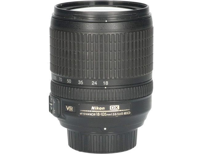 Tweedehands Nikon AF-S 18-105mm f/3.5-5.6G VR DX CM4780