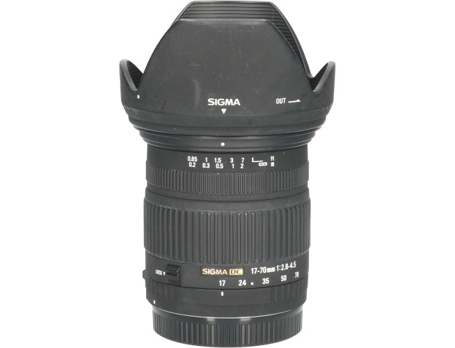 Tweedehands Sigma 17-70mm f/2.8-4.5 AF Dc Canon CM4800
