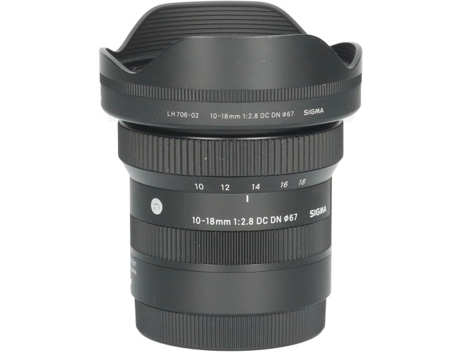 Tweedehands Sigma 10-18mm f/2.8 DC DN Contemporary Sony E mount CM4802