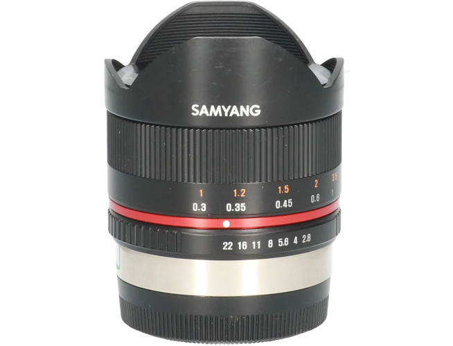 Tweedehands Samyang 8mm f/2.8 Fisheye II Fuji X  CM4881