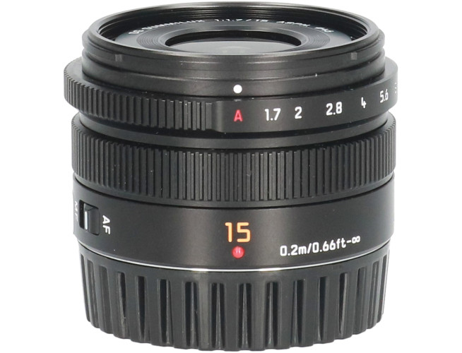 Tweedehands Panasonic Leica DG Summilux 15mm f/1.7 ASPH CM4887