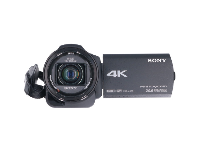 Tweedehands Sony FDR-AX33 4K Camcorder Zwart CM4919