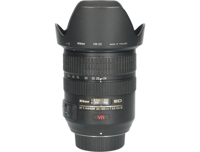 Tweedehands Nikon 24-120mm f/3.5-5.6 G AF-S IF-ED VR CM4949