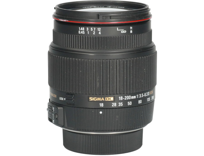 Tweedehands Sigma 18-200mm f/3.5-6.3 II DC OS HSM - Nikon CM4956