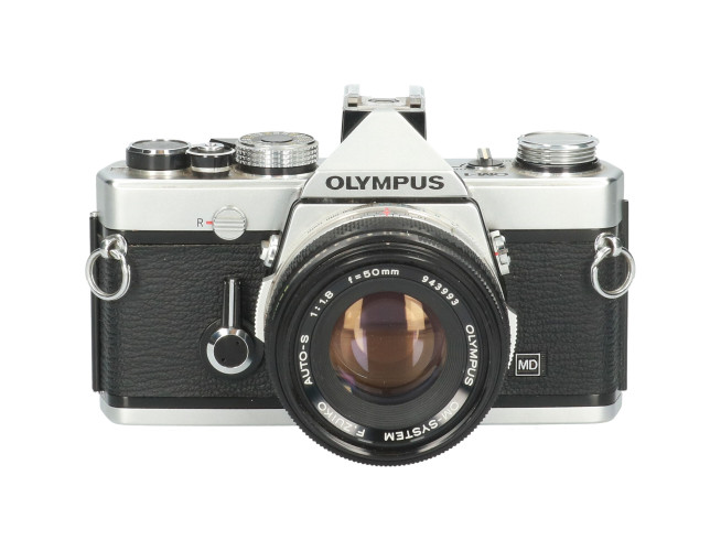 Tweedehands Olympus OM-1 + Olympus Auto-S Zuiko 50mm f/1.8 CM5027
