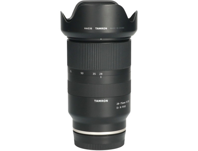 Tweedehands Tamron 28-75mm f/2.8 Di III RXD Sony E CM5047