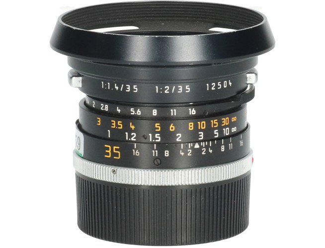 Tweedehands Leica Summilux-M 35mm f/1.4 zwart CM5059