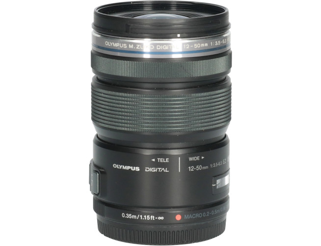 Tweedehands Olympus M.Zuiko Digital ED 12-50mm f/3.5-6.3 EZ Zwart CM5074