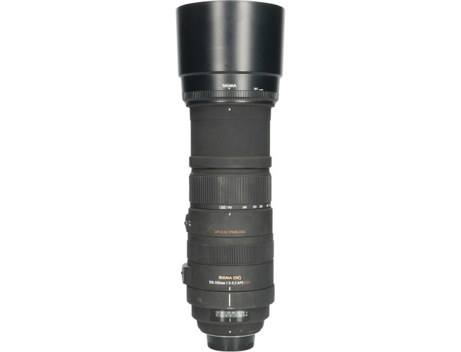 Tweedehands Sigma 150-500mm f/5.0-6.3 DG OS APO HSM Nikon-AFD CM5081