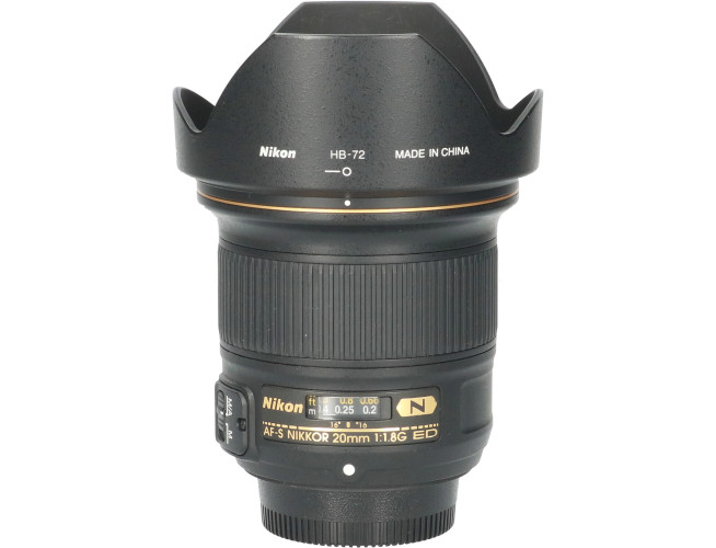 Tweedehands Nikon AF-S 20mm f/1.8G ED FX CM5125