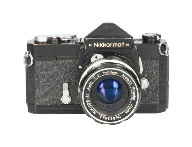 Tweedehands Nikon Nikkormat met 50mm f/1.2 CM5214