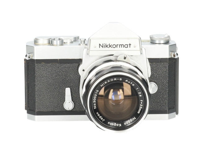 Tweedehands Nikkormat FT met Nikkor-S Auto 35mm f2.8 CM5236