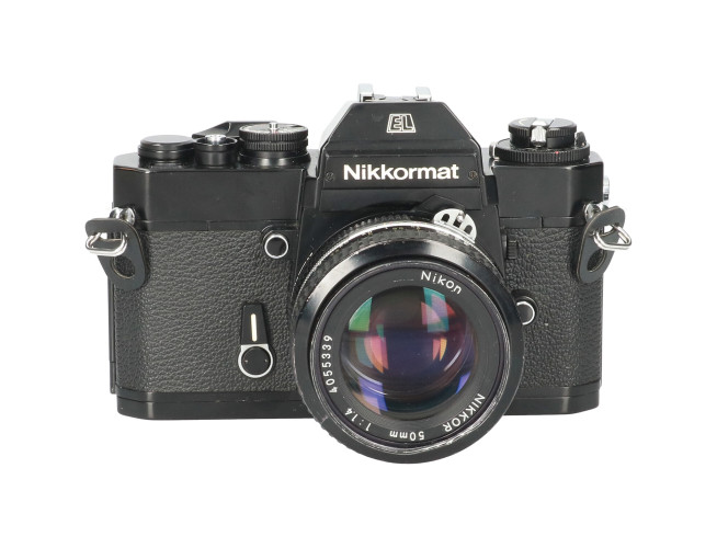 Tweedehands Nikkormat EL met 50mm f/1.4 AI CM5245