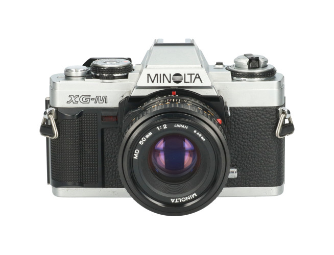 Tweedehands Minolta XG-M met MD 50mm f/2 CM5250