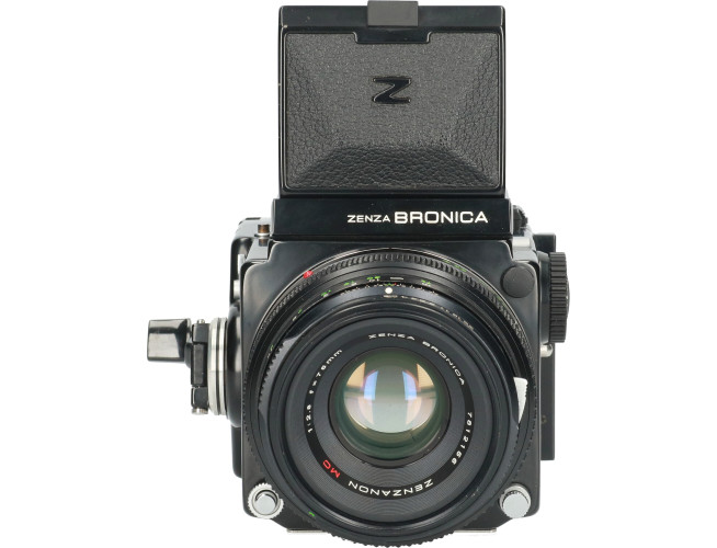 Tweedehands Bronica ETRS met Zenzanon MC 75mm f/2.8  CM5258