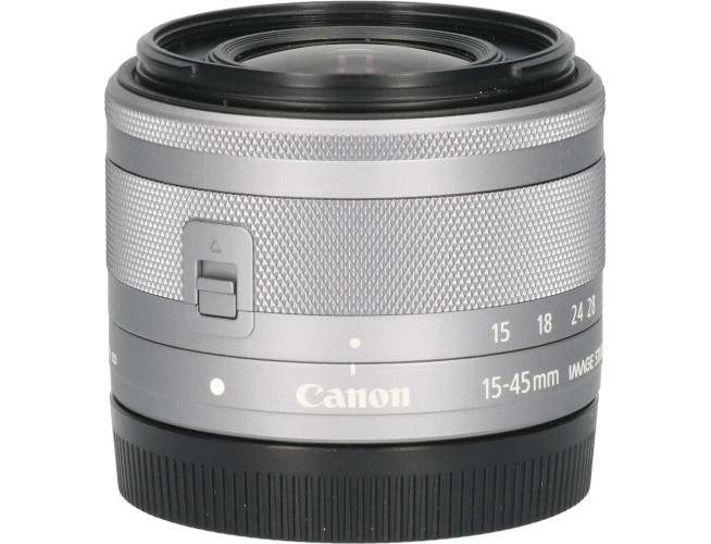 Tweedehands Canon EF-M 15-45mm f/3.5-6.3 IS STM - Zilver CM5352