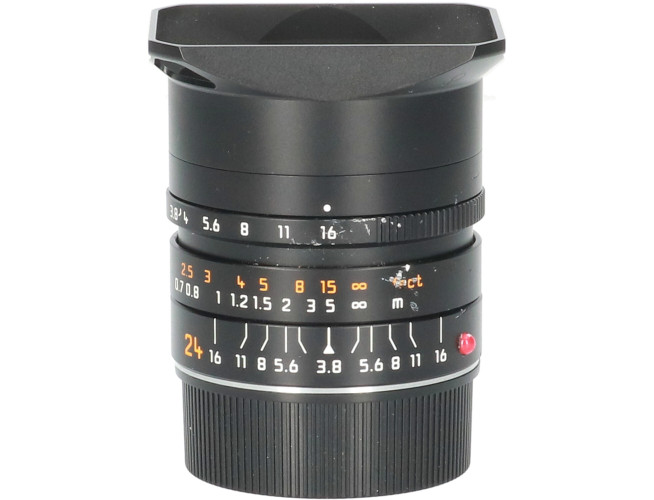 Tweedehands Leica Elmar-M 24mm f/3.8 Asph - Zwart CM5668