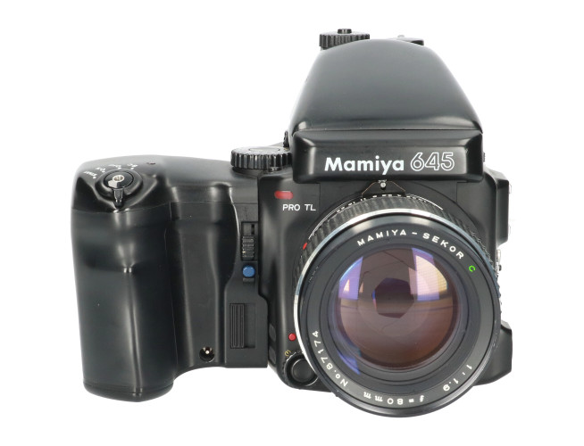 Tweedehands Mamiya 645 Pro TL met Sekor C 80mm f/1.9 CM5696