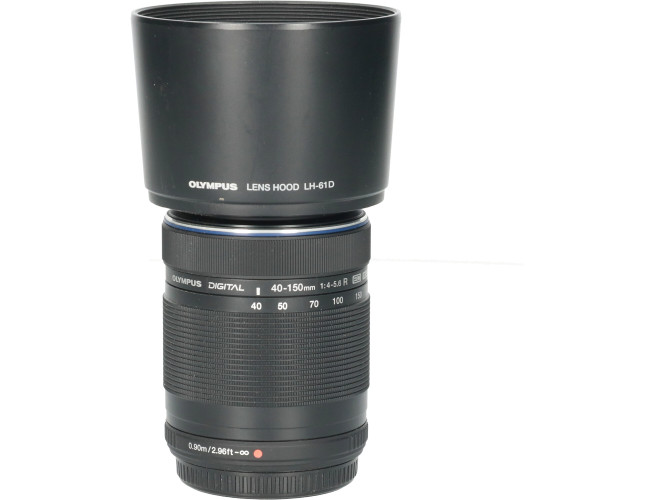 Tweedehands Olympus M.Zuiko Digital ED 40-150mm f/4.0-5.6 R Zwart CM5752