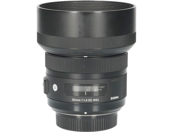 Tweedehands Sigma 30mm f/1.4 DC HSM Art Nikon F CM5761