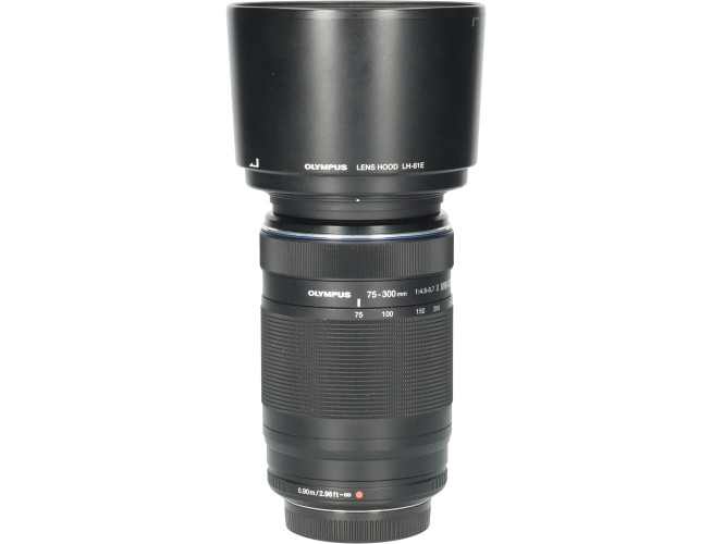 Tweedehands Olympus M.Zuiko Digital ED 75-300mm f/4.8-6.7 II - Zwart CM6042