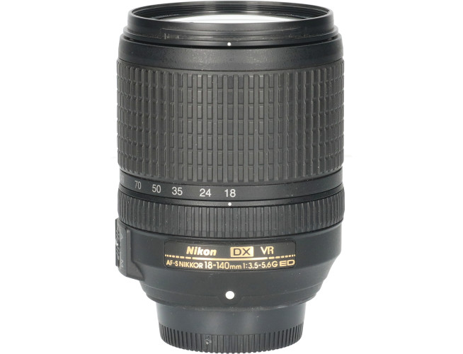 Tweedehands Nikon AF-S 18-140mm f/3.5-5.6 ED VR DX CM6081