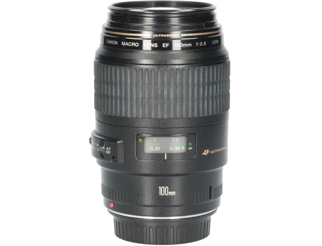 Tweedehands Canon EF 100mm f/2.8 Macro USM CM6162