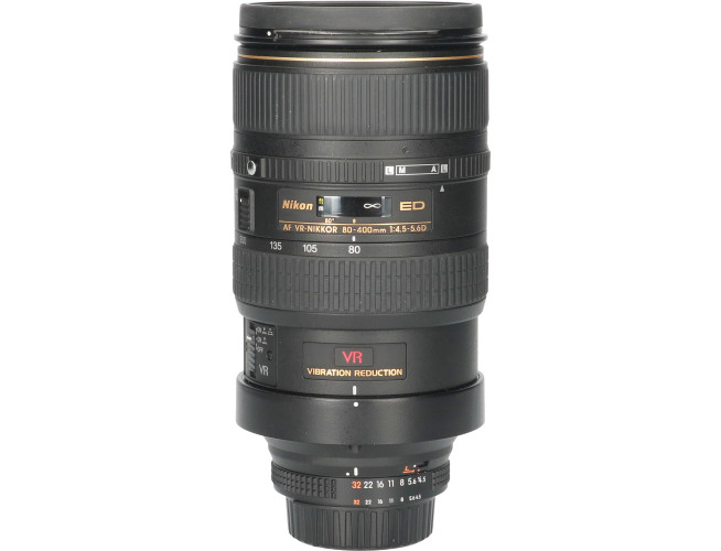 Tweedehands Nikon 80-400mm f/4.5-5.6 AF-D VR ED CM6197