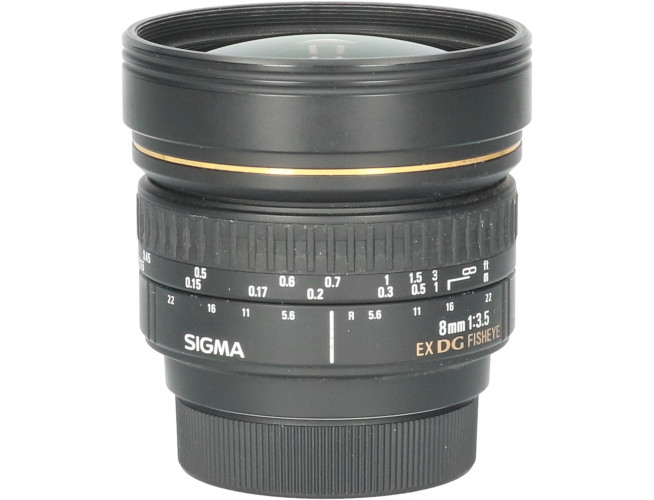 Tweedehands Sigma 8mm f/3.5 EX DG Fisheye Nikon CM6325