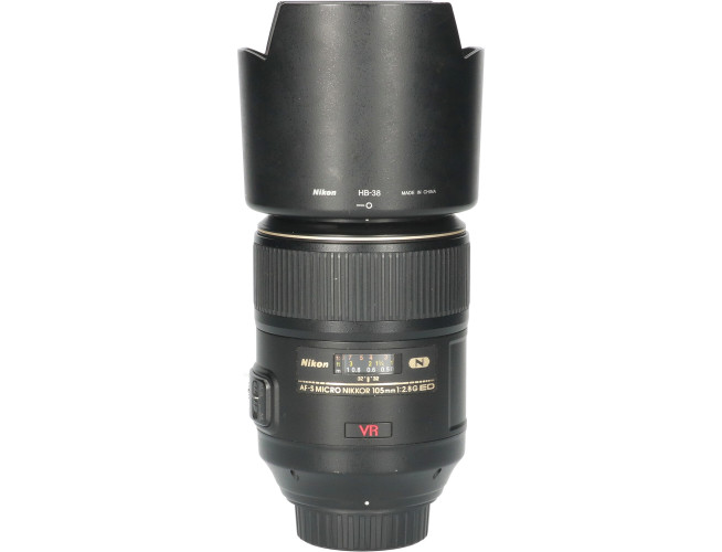 Tweedehands Nikon AF-S 105mm f/2.8G IF ED VR Micro CM6350