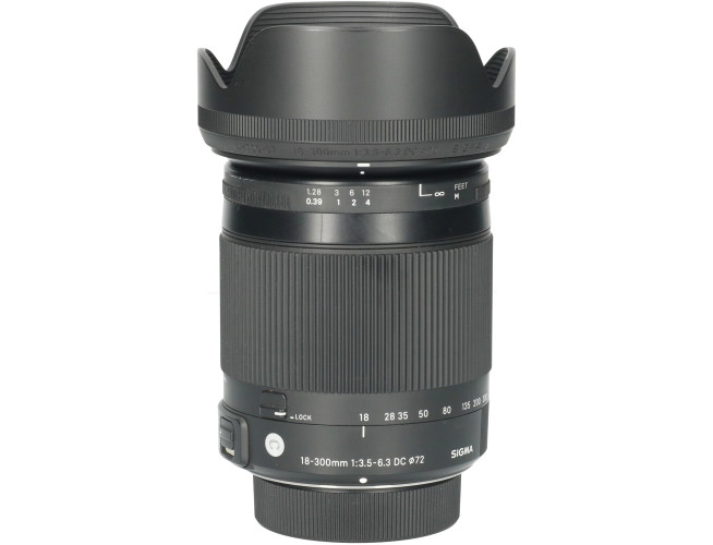 Tweedehands Sigma 18-300mm f/3.5-6.3 DC OS HSM Macro Contemporary Nikon CM6372