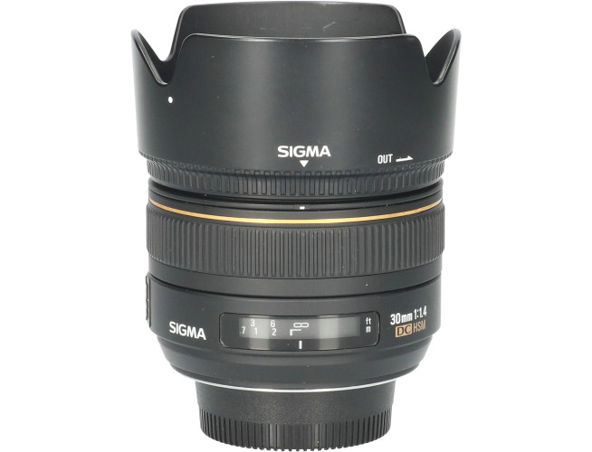 Tweedehands Sigma 30mm f/1.4 EX DC HSM Nikon-AFD CM6432