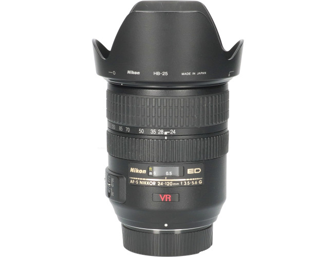 Tweedehands Nikon 24-120mm f/3.5-5.6 G AF-S IF-ED VR CM6433