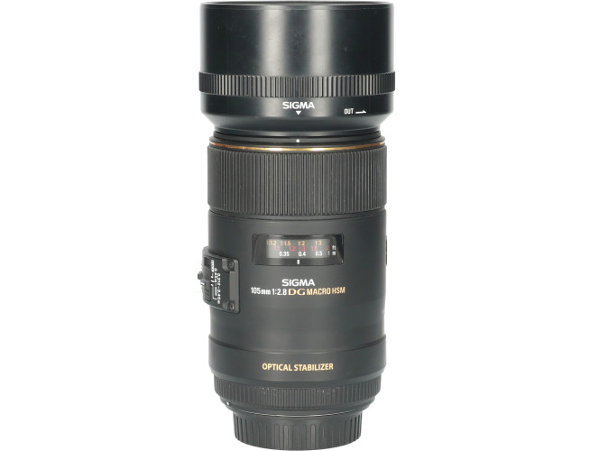 Tweedehands Sigma 105mm f/2.8 EX DG OS HSM Macro Canon CM6474