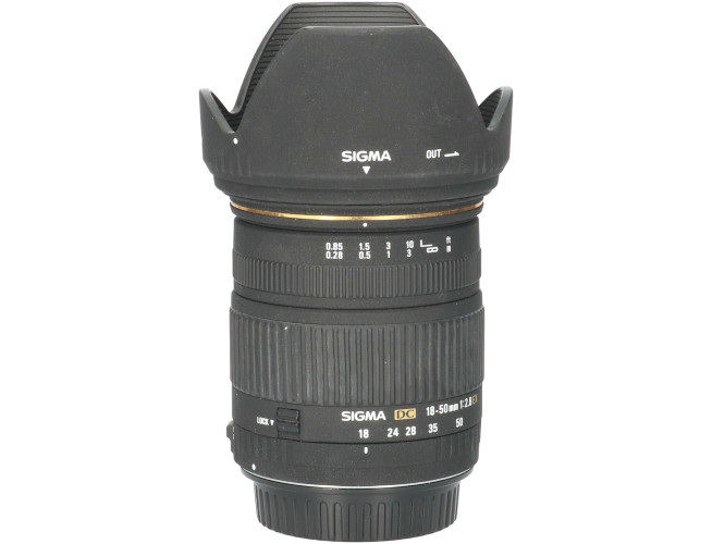 Tweedehands Sigma 18-50mm f/2.8 EX DC Canon CM6587