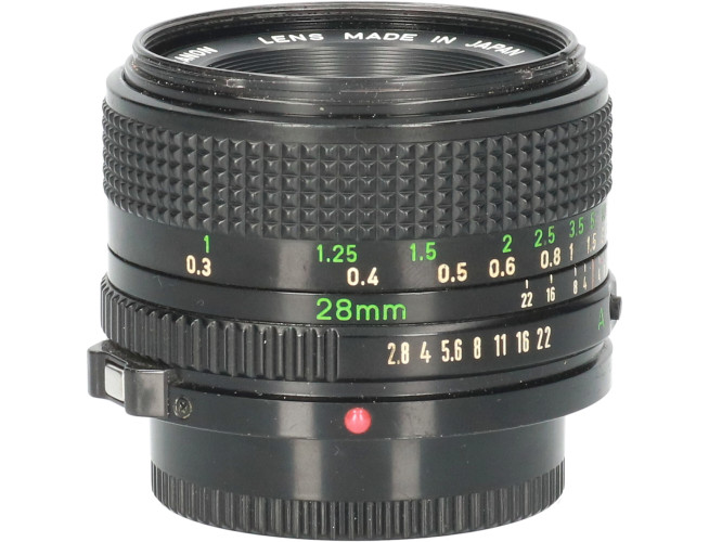 Tweedehands Canon 28mm f/2.8 FD CM6627
