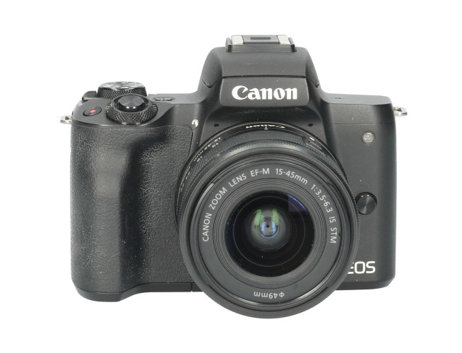 Tweedehands Canon EOS M50 Zwart + 15-45mm IS SMT CM6635