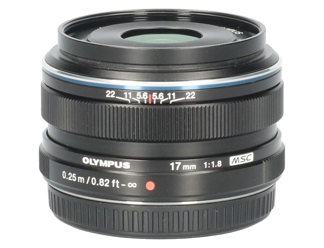 Tweedehands Olympus M.Zuiko Digital ED 17mm f/1.8 - Zwart CM6752