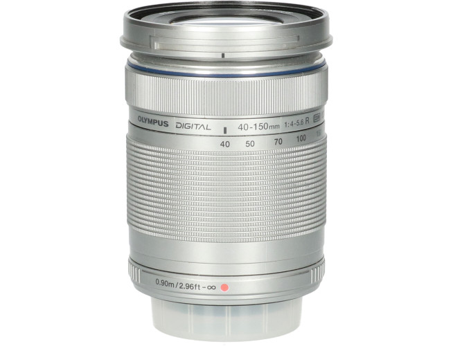 Tweedehands Olympus M.Zuiko Digital ED 40-150mm f/4.0-5.6 R Zilver CM7040