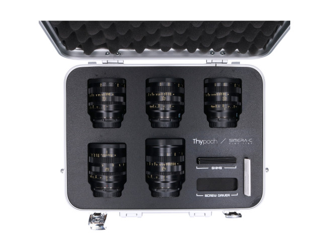 Tweedehands Thypoch Simera-C T1.5 Cine 5-Lens Kit (E Mount) CM7053