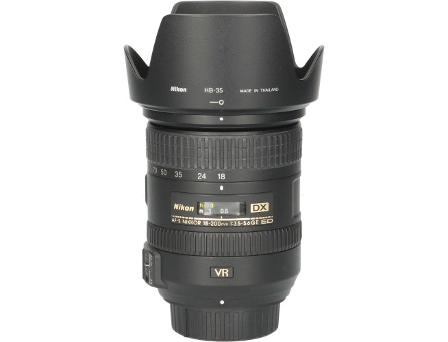Tweedehands Nikon AF-S 18-200mm f/3.5-5.6G DX IF ED VR II CM7173