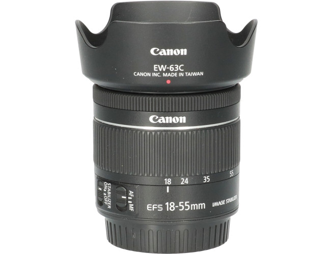Tweedehands Canon EF-S 18-55mm f/4-5.6 IS STM CM7283