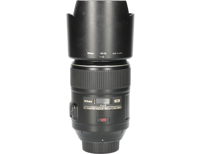 Tweedehands Nikon AF-S 105mm f/2.8G IF ED VR Micro CM7296