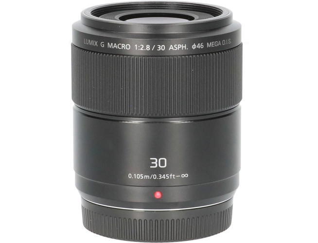 Tweedehands Panasonic Lumix G Macro 30mm f/2.8 ASPH Mega OIS - Zwart CM7433